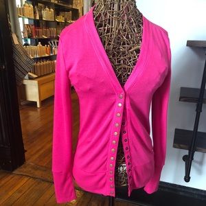 Hot Pink Cardigan